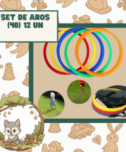 SET BOLSO AROS «40» 12 PCS
