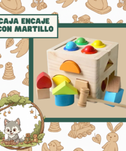 CAJA ENCAJE CON MARTILLO