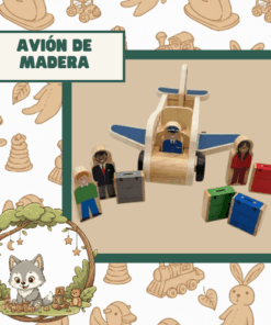 AVION DE MADERA