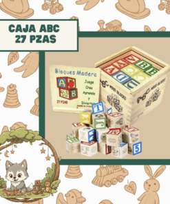 CUBO ABC 27 PIEZAS