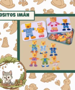 OSITOS CON IMAN