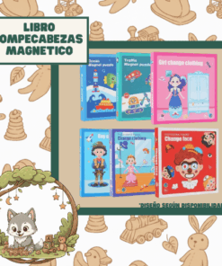 LIBRO ROMPECABEZA MAGNATICO