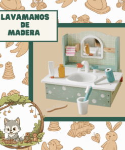 LAVAMANOS DE MADERA